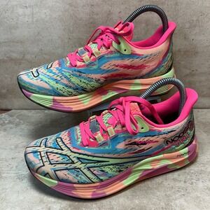 Asics Noosa Tri 15 Womens Running Shoes Multi Color Pink 1012B429 Size 6.5